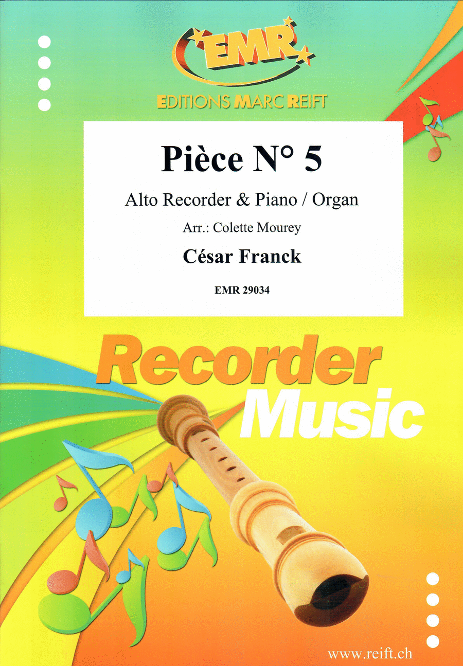 Piece No. 5 Alto Recorder scores gallery preview page 1