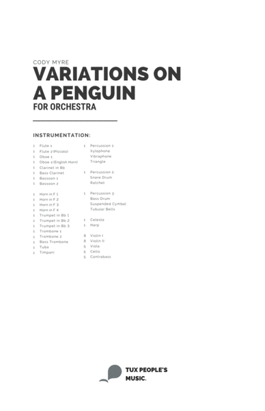 Variations on a Penguin