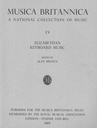 Book cover for Elizabethan Keyboard Music