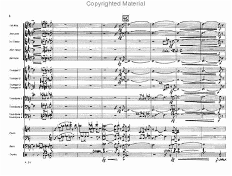 Storm Warning Storm Warning Jazz Ensemble scores gallery preview page 7
