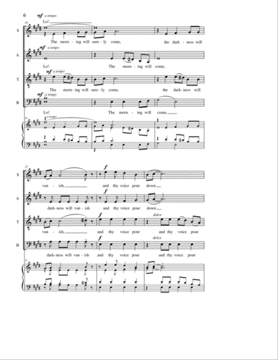 I Will Keep Still I Will Keep Still 4-Part scores gallery preview page 5