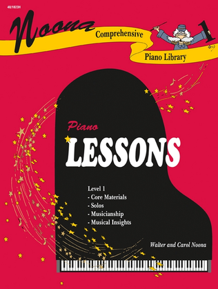 Book cover for Noona Comprehensive Piano Lessons Level 1
