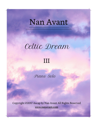 Celtic Dream for Piano Solo