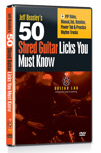 50 Shred Licks You Must Know (DVD)