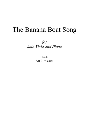 Book cover for The Banana Boat Song for Viola and Piano