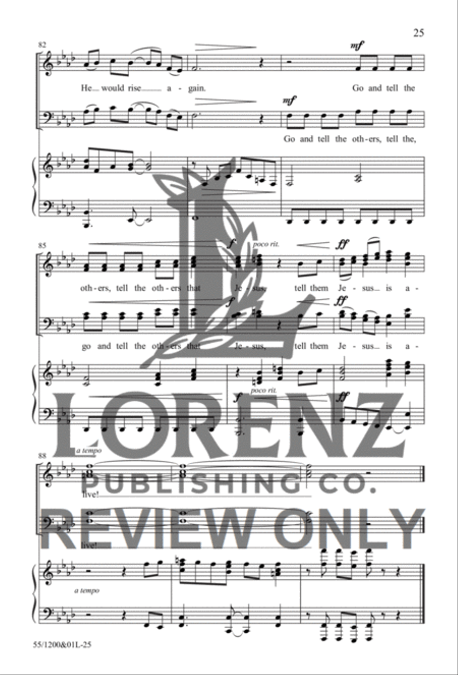 Once Upon a Morning Once Upon a Morning 4-Part scores gallery preview page 20
