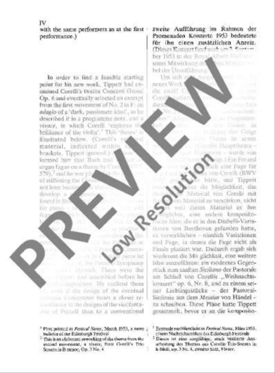 Fantasia Concertante on a Theme of Corelli String Orchestra scores gallery preview page 5