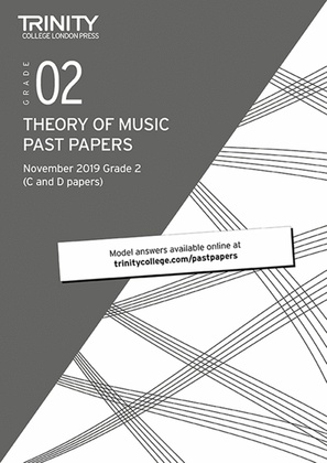 Book cover for Theory Past Papers Nov 2019: Grade 2