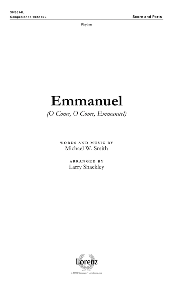 Emmanuel - Rhythm Score and Parts