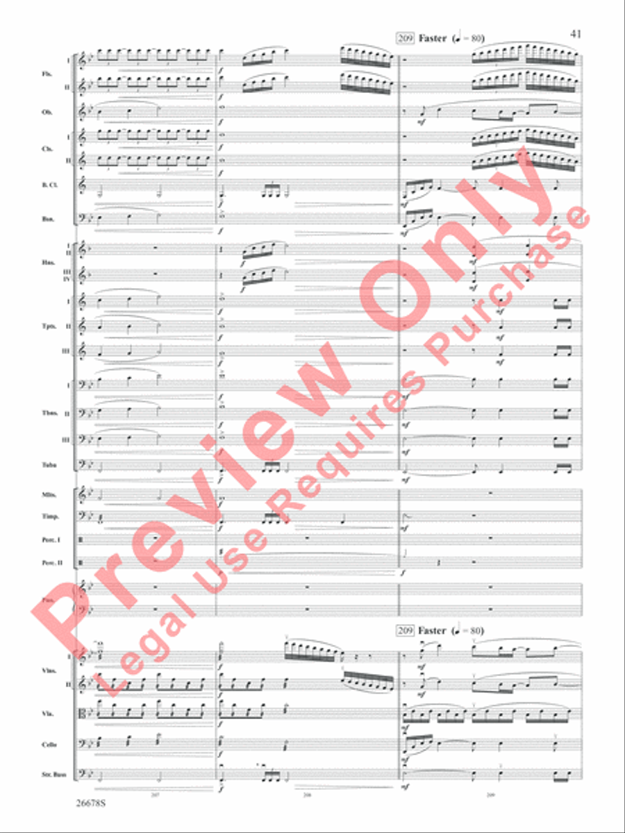 Suite from Video Games Live Full Orchestra scores gallery preview page 42