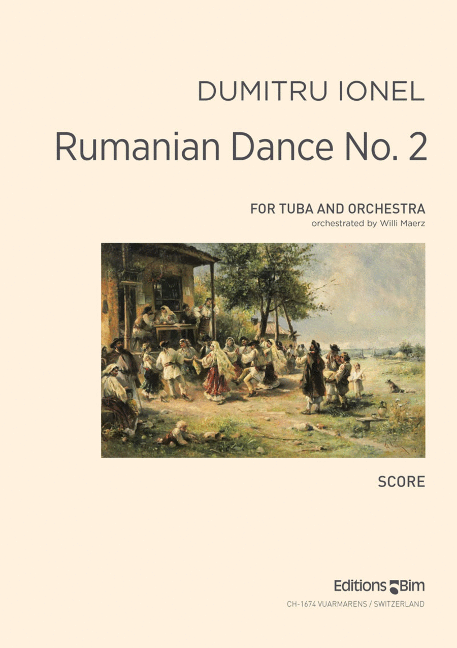 Rumanian Dance No. 2 Orchestra scores gallery preview page 1