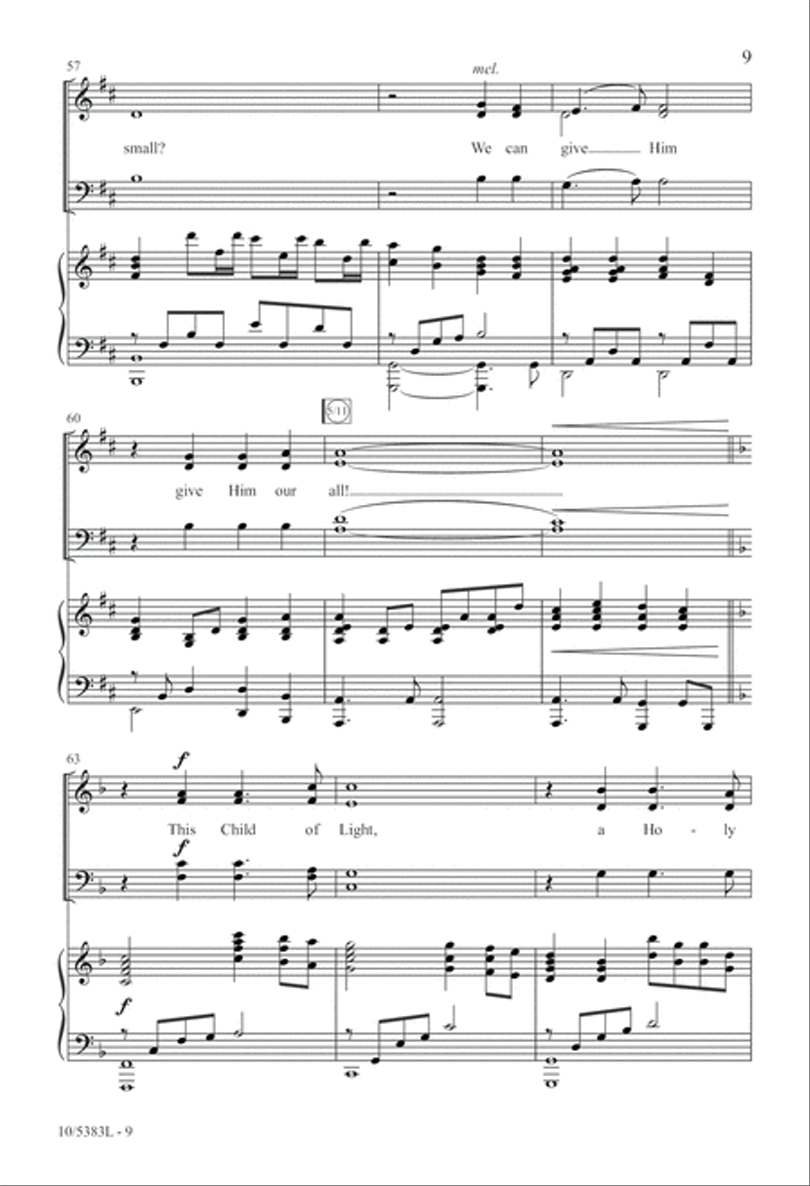 This Child of Light This Child of Light 4-Part scores gallery preview page 9