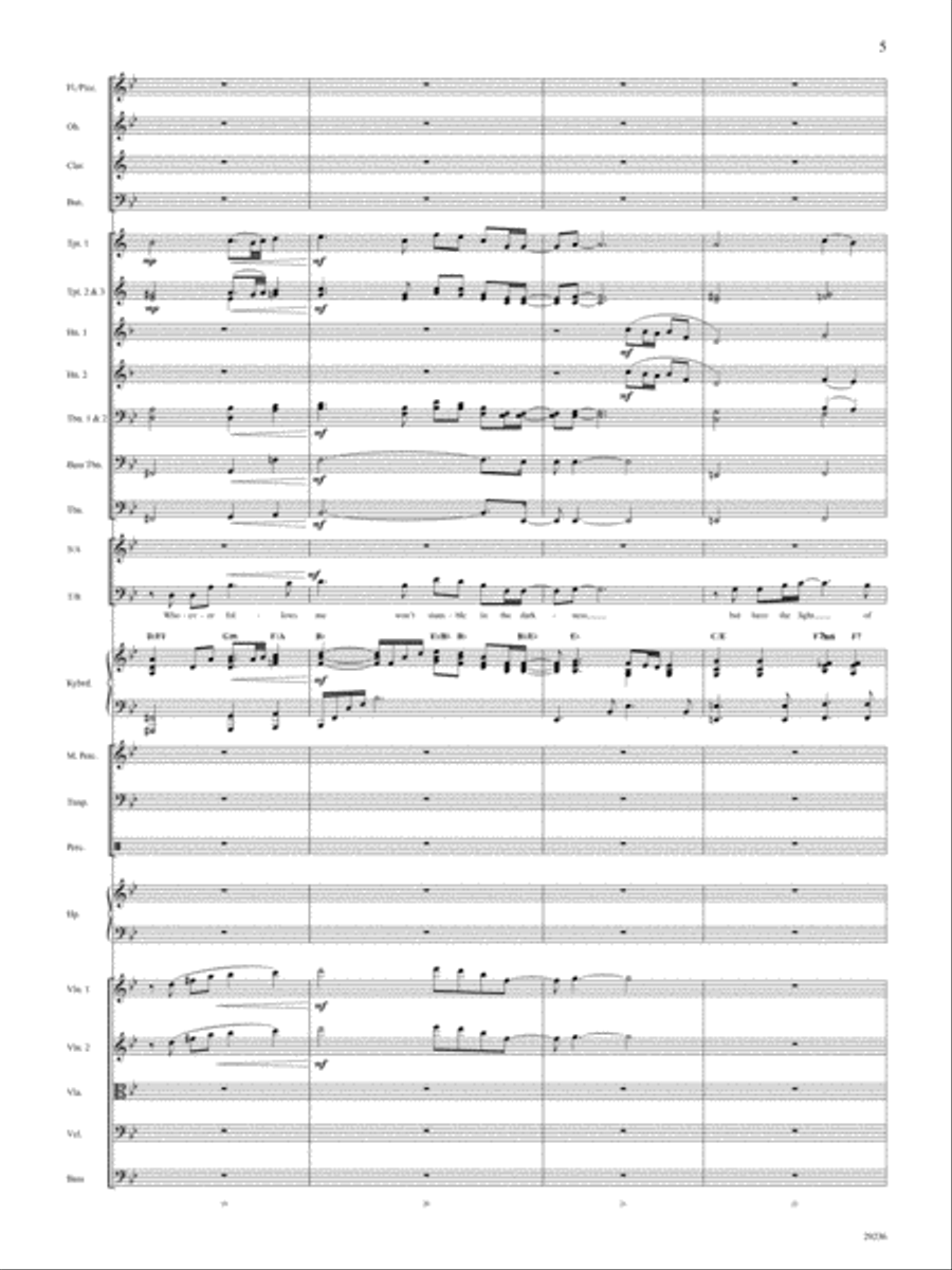 I Am I Am Choir scores gallery preview page 6