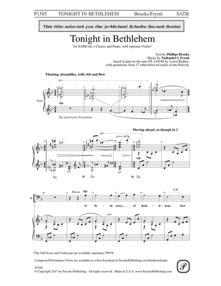 Tonight In Bethlehem