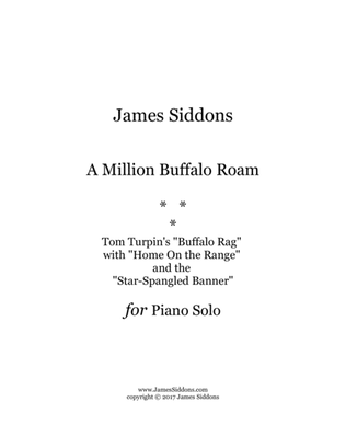 A Million Buffalo Roam (Piano Solo)