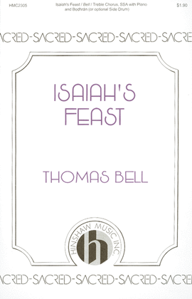 Book cover for Isaiah's Feast