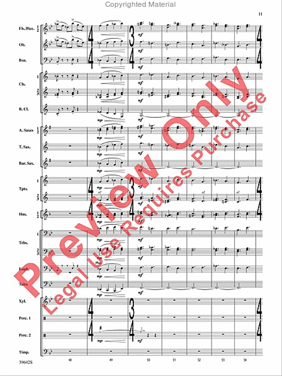 Chroma Concert Band scores gallery preview page 12