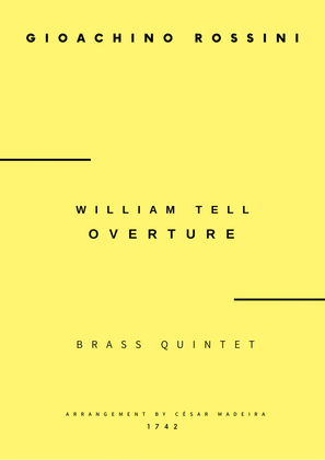 Book cover for William Tell Overture - Brass Quintet (Full Score and Parts)
