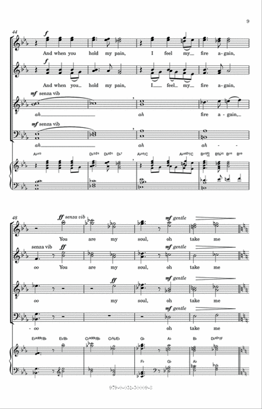 World O World (Simplified version) Divisi scores gallery preview page 7