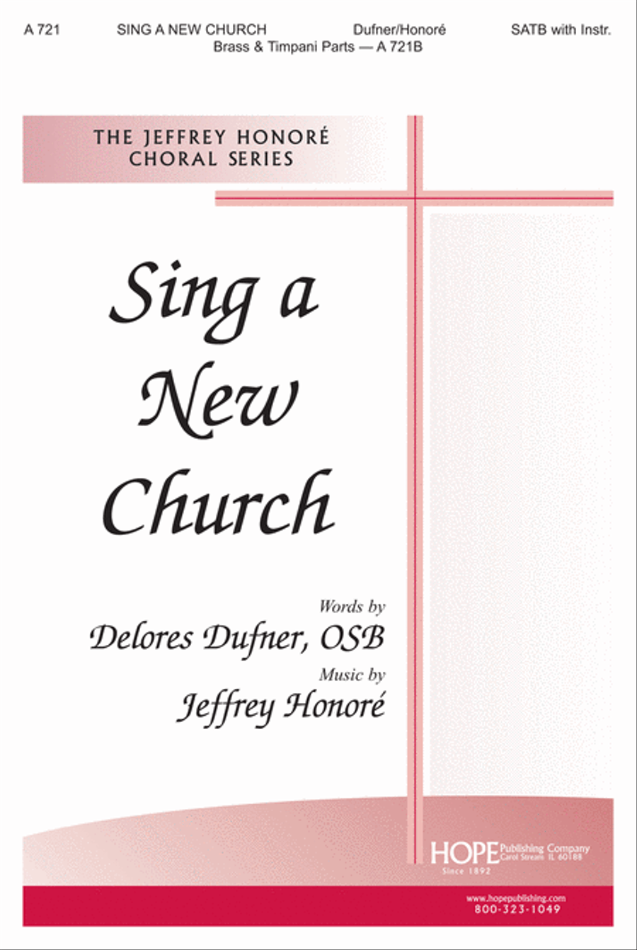 Sing a New Church 4-Part scores gallery preview page 1