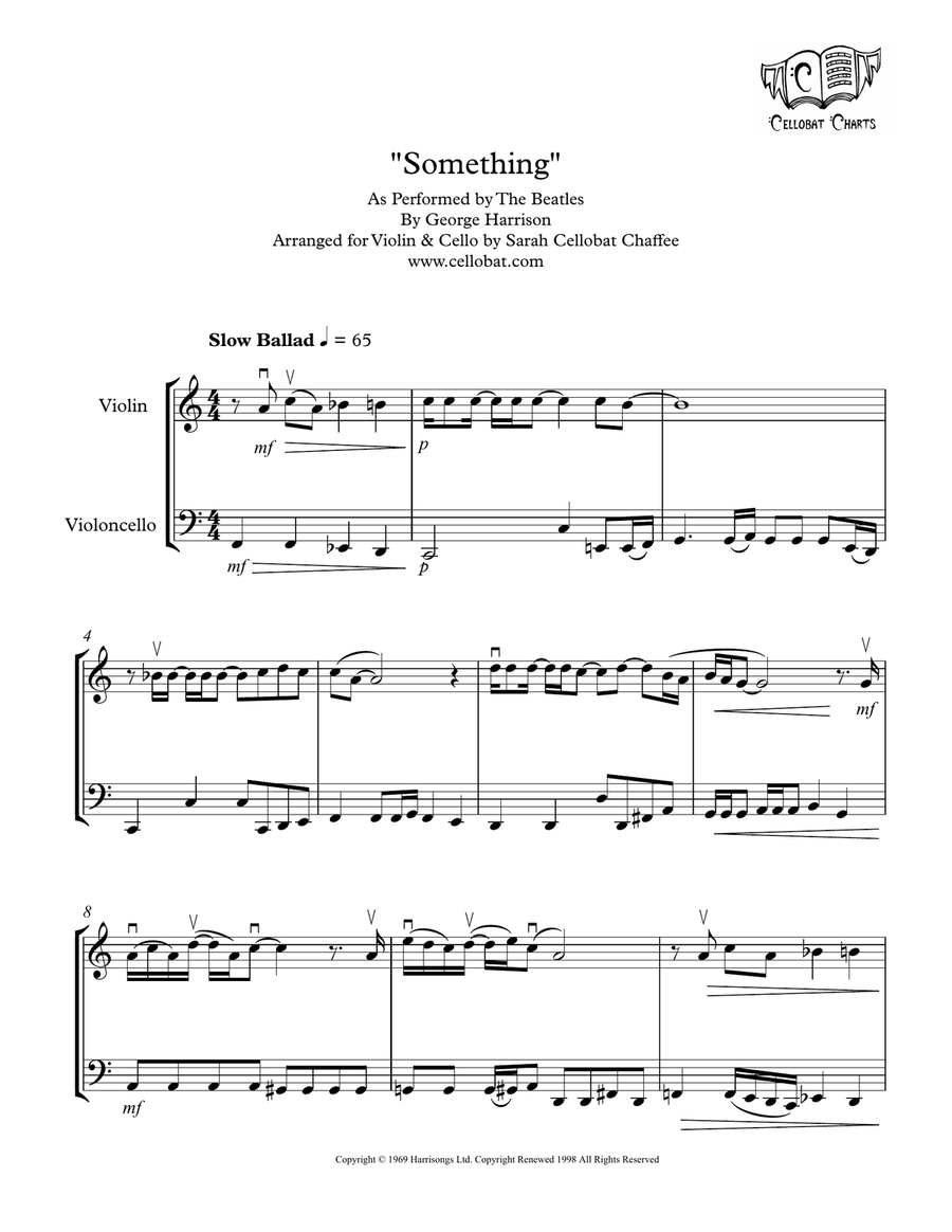 Something String Duet scores gallery preview page 1