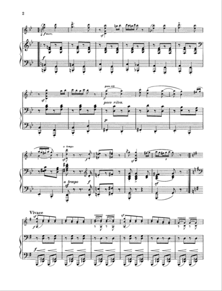 Hungarian Dance No. 5 Violin Solo scores gallery preview page 2