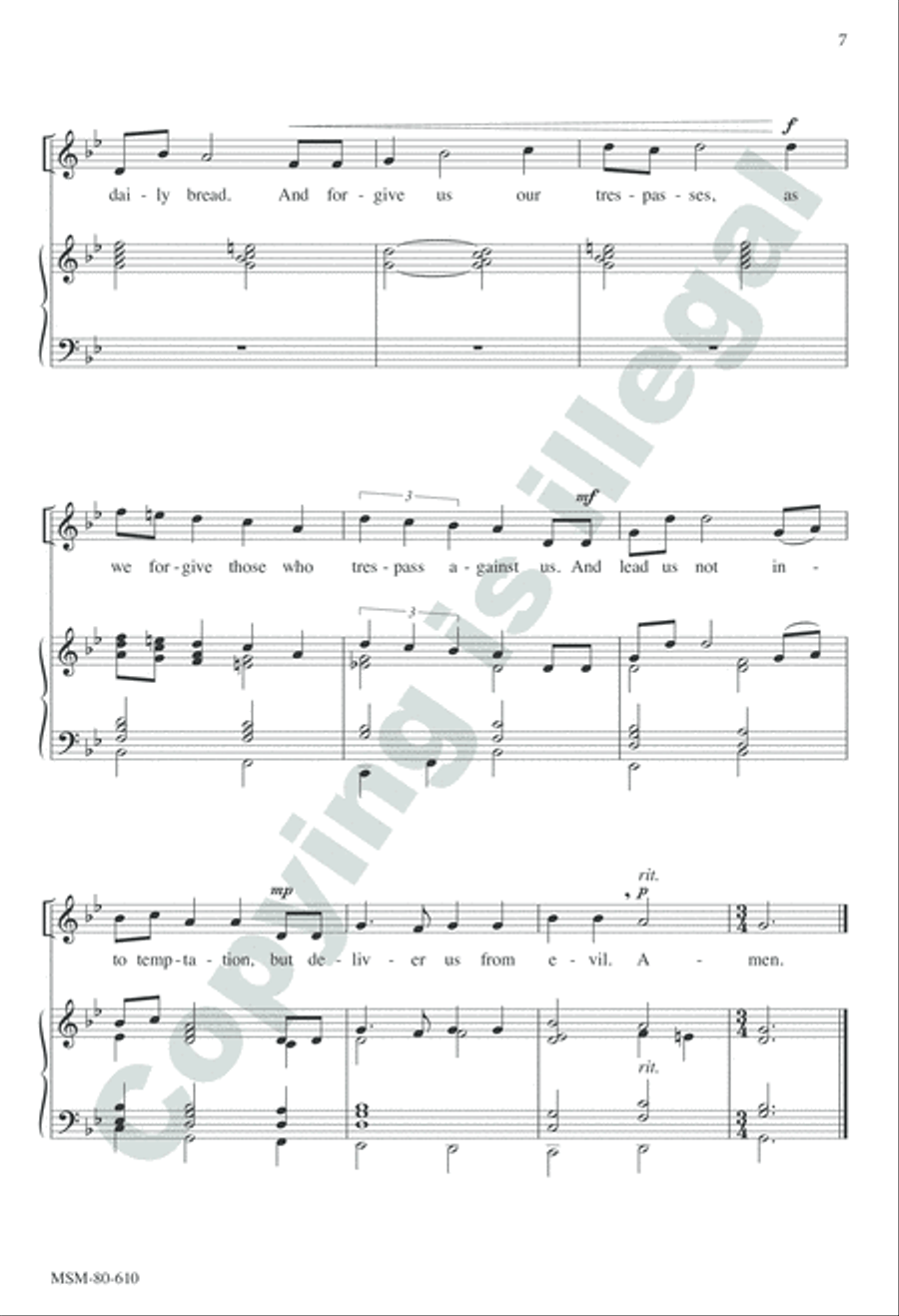 Evensong Evensong Unison Choir scores gallery preview page 6