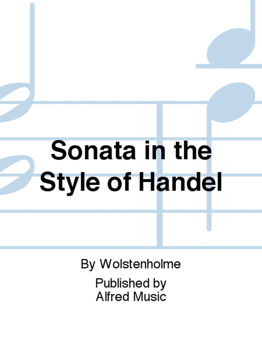 Sonata in the Style of Handel