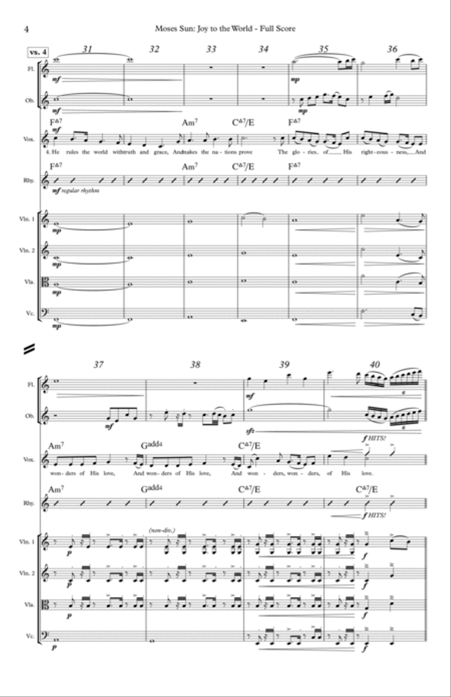 Joy to the World Joy to the World Chamber Orchestra scores gallery preview page 4
