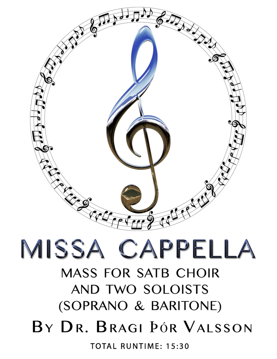 Missa Cappella - an a cappella mass for SATB choir and two soloists 4-Part scores gallery preview page 1