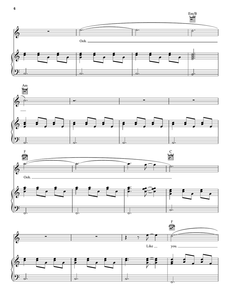 All I Want Acoustic Guitar scores gallery preview page 6