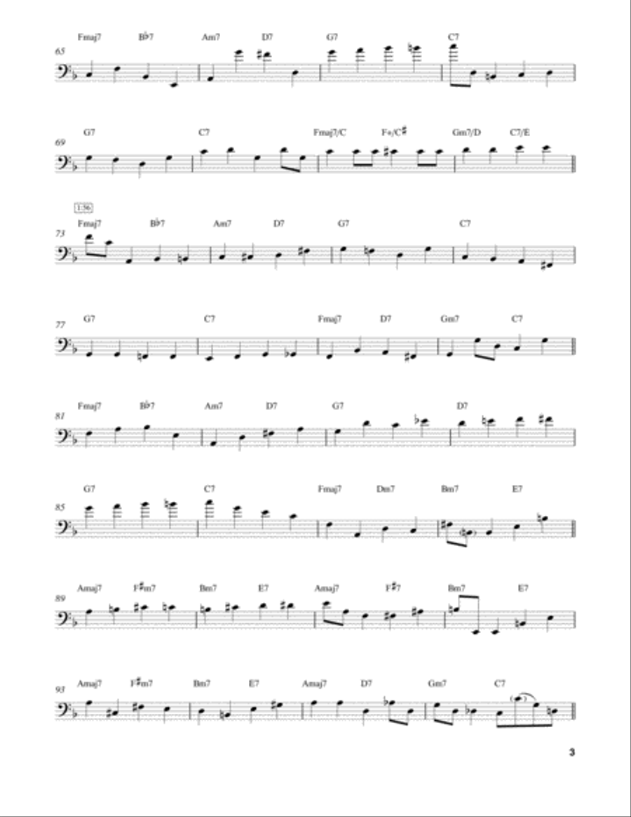 Moten Swing Bass Voice scores gallery preview page 3