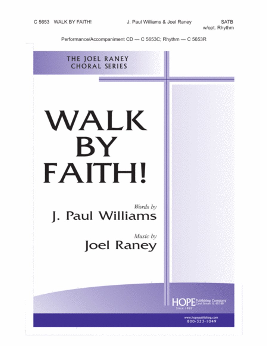 Walk by Faith! 4-Part scores gallery preview page 2