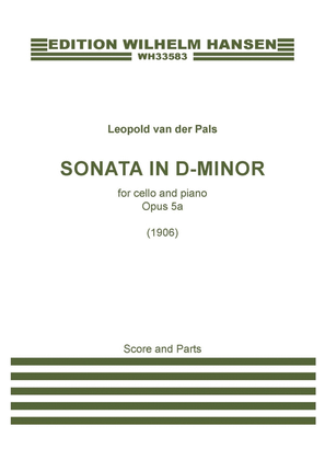 Book cover for Sonata In D-minor For Cello And Piano Op. 5a
