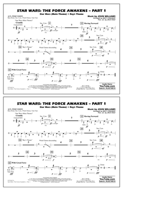 Star Wars: The Force Awakens - Part 1 - Aux Percussion