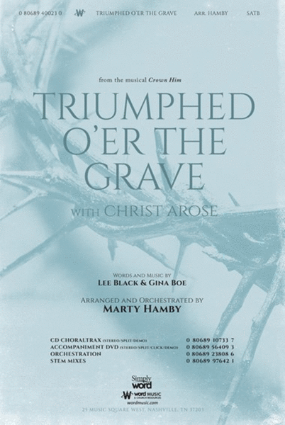 Triumphed O'er the Grave - Orchestration