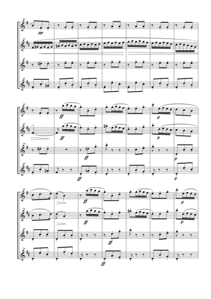 Carmen Suite No. 1 for Saxophone Quartet image number null