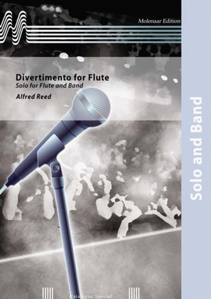 Book cover for Divertimento for Flute