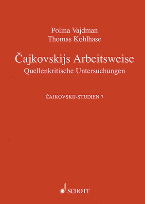 Cajkovskij Studies Vol7