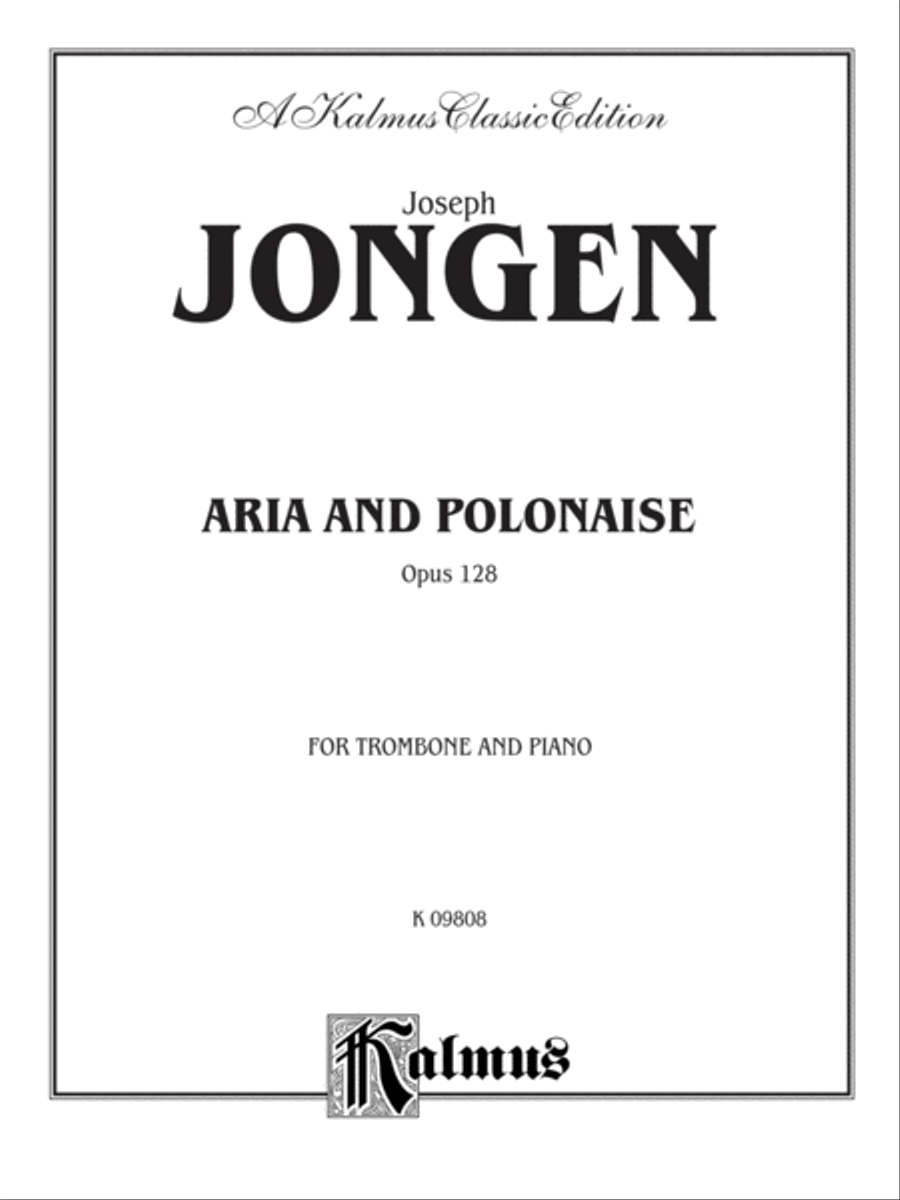 Aria and Polonaise, Op. 128 Small Ensemble scores gallery preview page 2