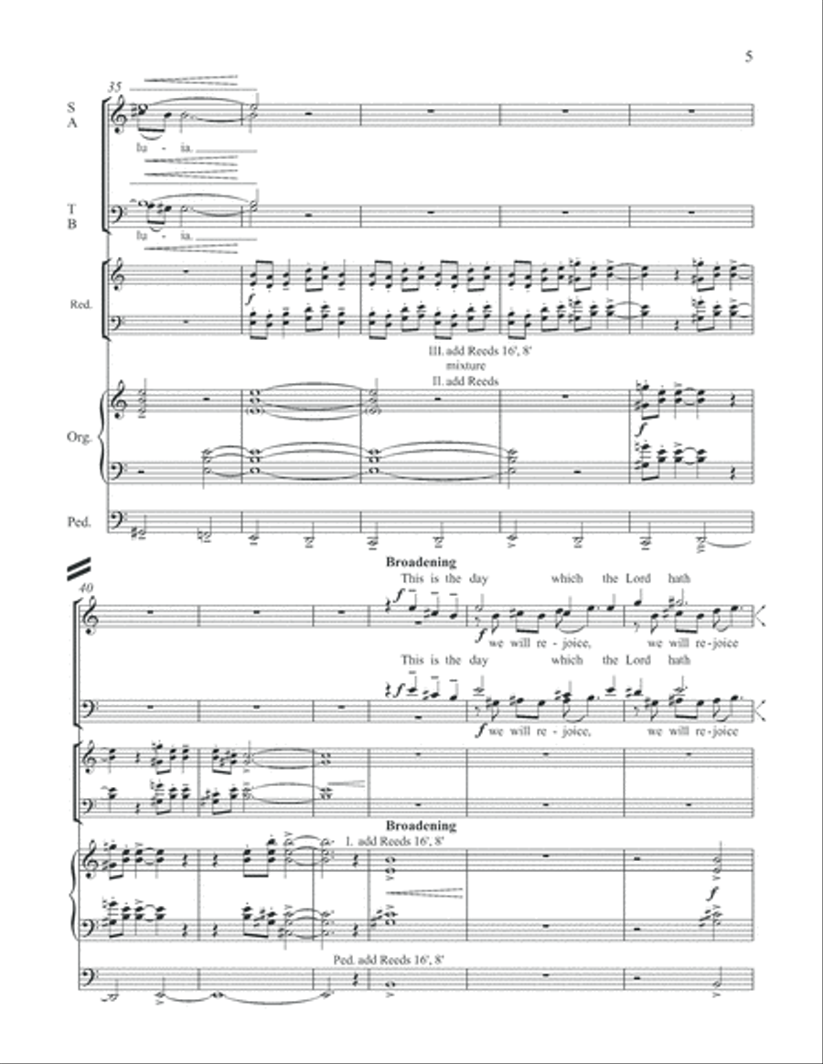 An Easter Introit An Easter Introit 4-Part scores gallery preview page 14