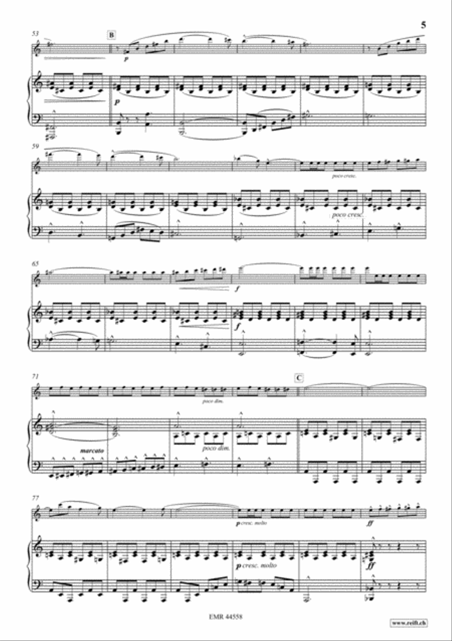 Scherzo Flute Solo scores gallery preview page 6