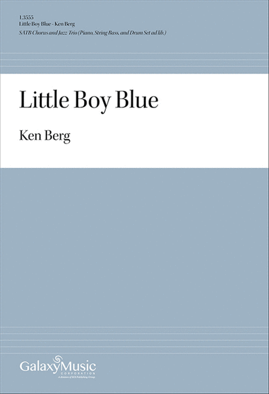 Little Boy Blue (Full/Choral Score) 4-Part scores gallery preview page 1