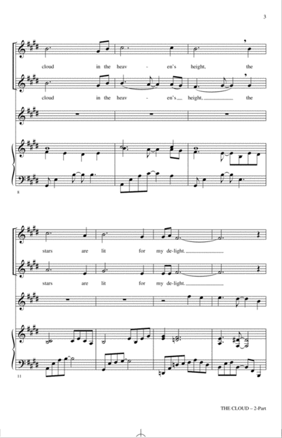 The Cloud The Cloud 2-Part scores gallery preview page 2