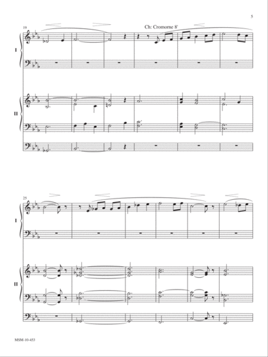Prelude and Dance Prelude and Dance Organ scores gallery preview page 3