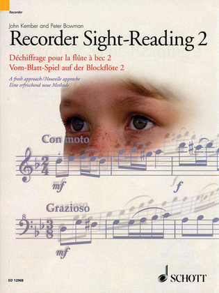 Book cover for Recorder Sight-Reading 2