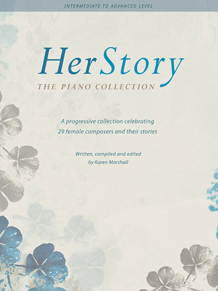 Book cover for HerStory -- The Piano Collection -