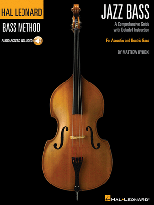 Book cover for Hal Leonard Jazz Bass Method