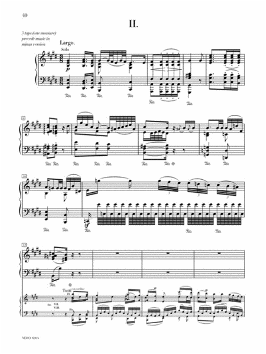 Beethoven – Concerto No. 3 in C Minor, Op. 37 Piano Solo scores gallery preview page 4