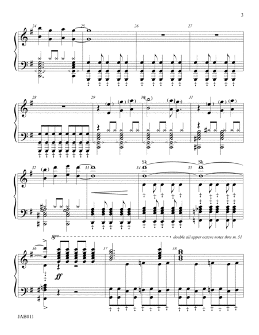 Footloose Footloose Handbell Choir scores gallery preview page 3